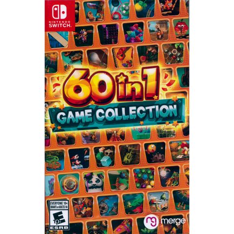 Nintendo 任天堂 NS Switch《60 合 1 遊戲合集 60 IN 1 Game Collection》英文美版