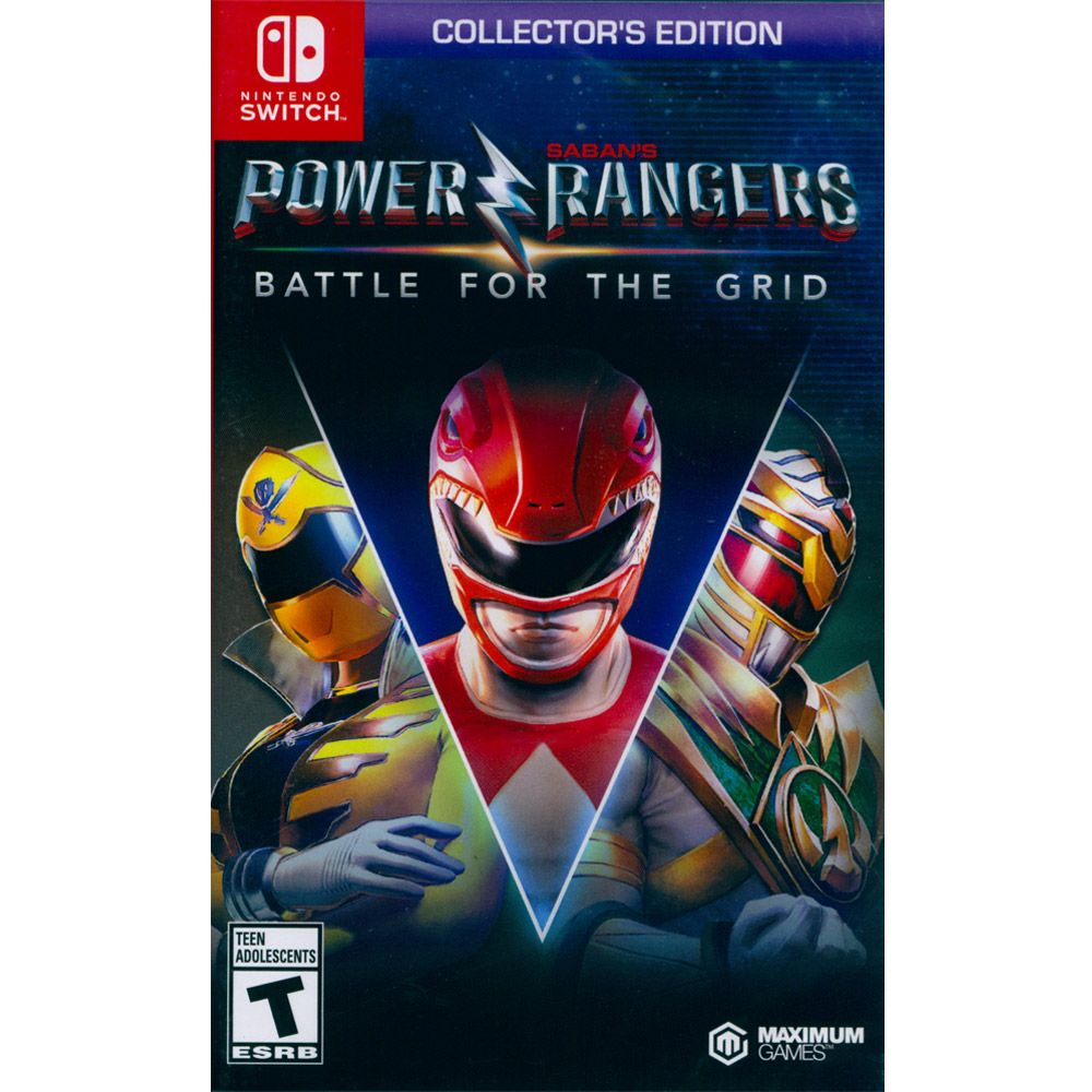 NS Switch《金剛戰士：網絡之戰收藏版Power Rangers》英文美版- PChome