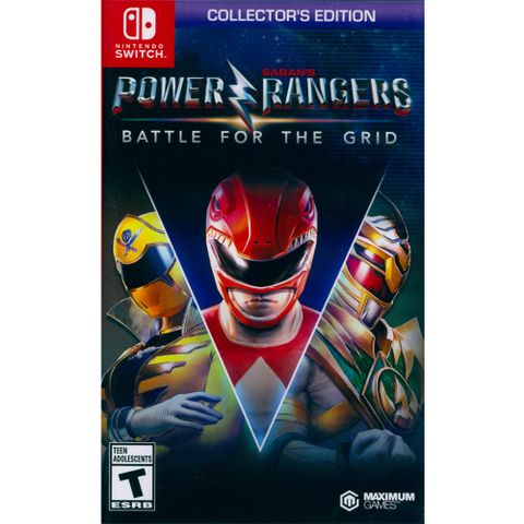 Nintendo 任天堂 NS Switch《金剛戰士網絡之戰 收藏版 Power Rangers》英文美版