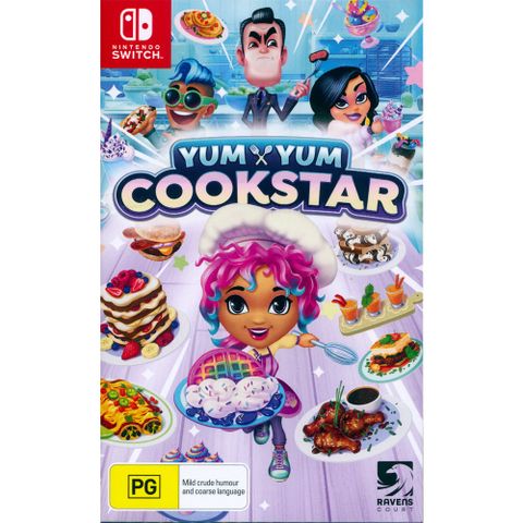 Nintendo 任天堂 NS SWITCH《妙廚老媽 美味巨星 Yum Yum: Cookstar》英日文澳版