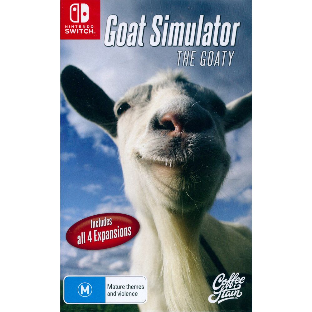 Nintendo 任天堂 NS SWITCH《模擬山羊 完整版 Goat Simulator: The Goaty》中英日文澳版