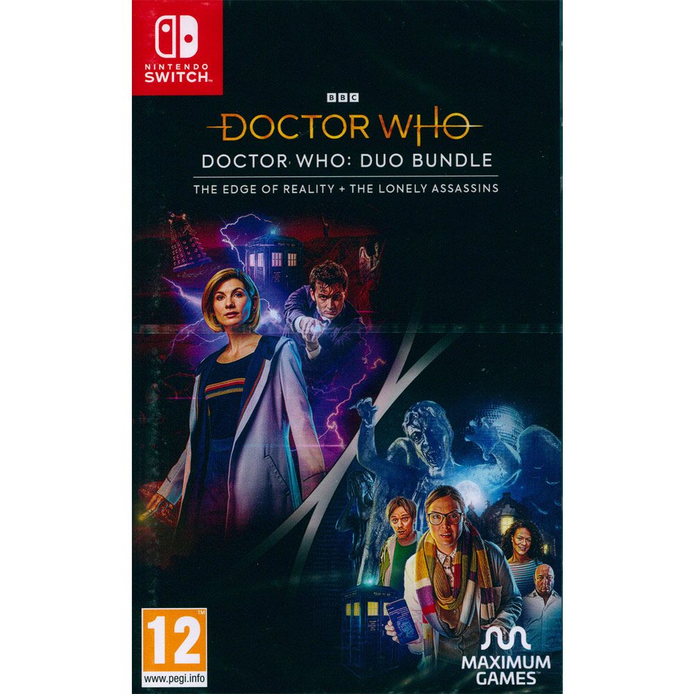 Nintendo 任天堂 NS SWITCH《神秘博士同捆包 Doctor Who: Duo Bundle》中英日文歐版