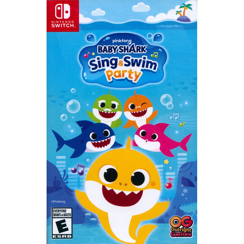 Nintendo 任天堂 NS Switch《鯊魚寶寶 唱游派對 Baby Shark: Sing & Swim Party》中英日文美版