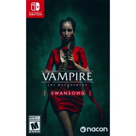 Nintendo 任天堂 NS Switch《吸血鬼惡夜獵殺 天鵝之歌 Vampire: The Masquerade》中英日文美版