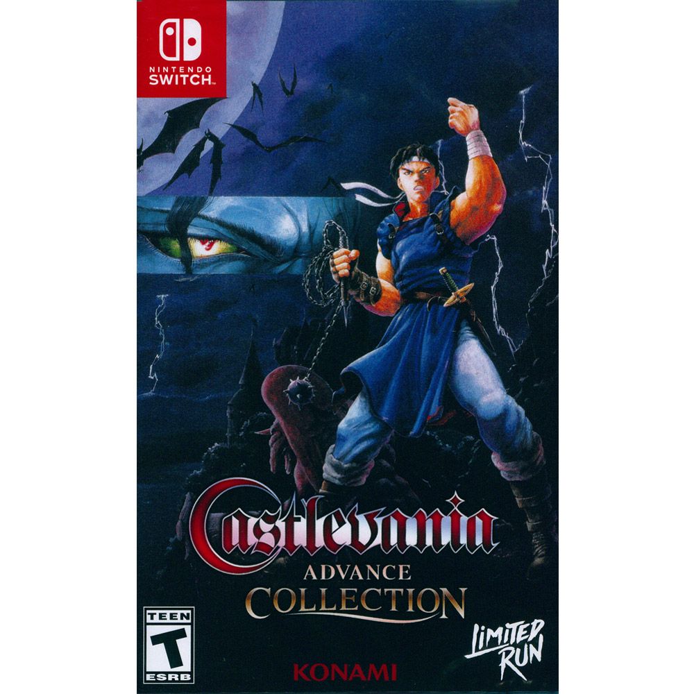 Nintendo 任天堂 NS Switch《惡魔城 Advance 精選輯 惡魔城XX封面 Castlevania》英日文美版