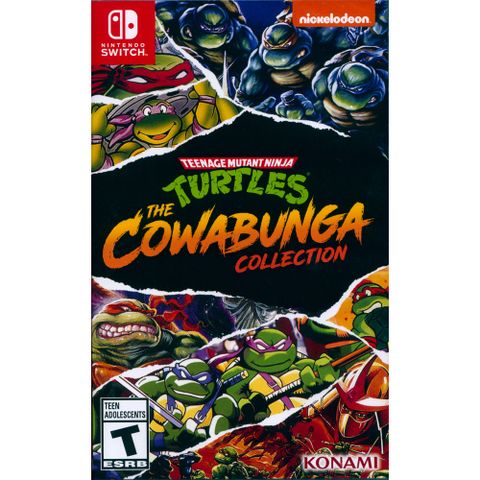 Nintendo 任天堂 NS Switch《忍者龜 卡瓦邦加合輯 TMNT: Cowabunga Collection》英文美版