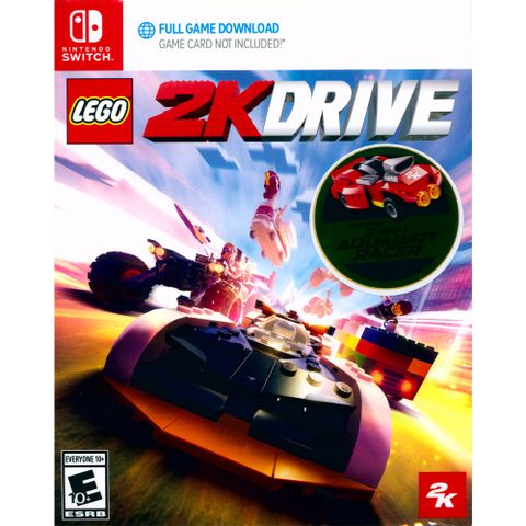 Nintendo 任天堂 NS Switch《樂高2K 飆風賽車 LEGO 2K DRIVE》中英文美版 盒裝序號