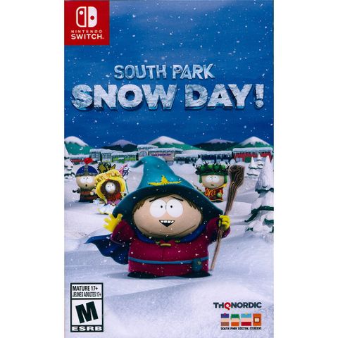 Nintendo 任天堂 NS Switch《 南方四賤客下雪天 South Park Snow Day 》英日文美版