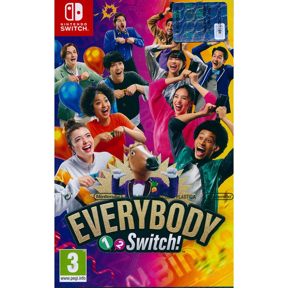 Nintendo 任天堂 NS Switch《Everybody 1-2-Switch!》中英日文歐版