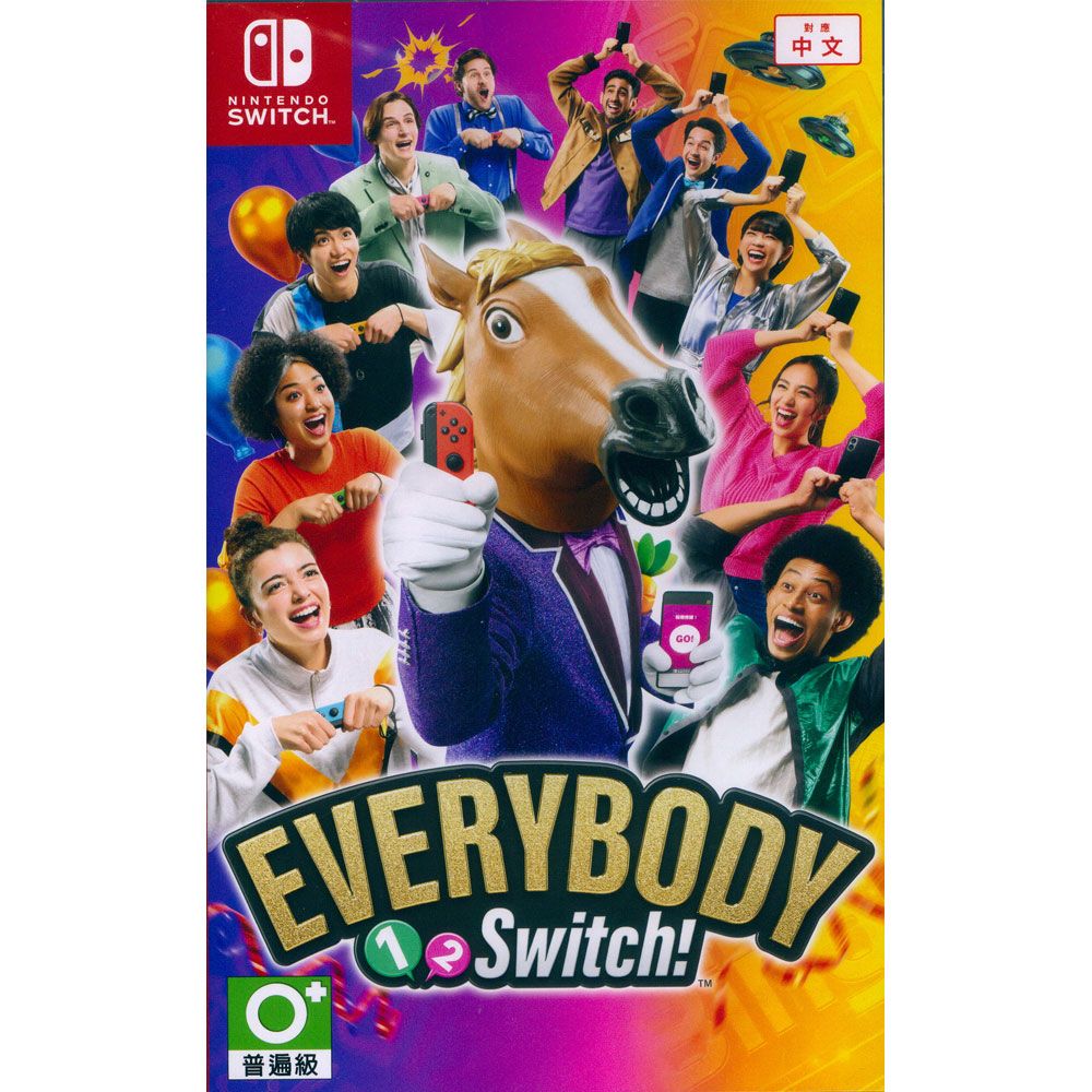 Nintendo 任天堂 NS Switch《Everybody 1-2-Switch!》中文亞版