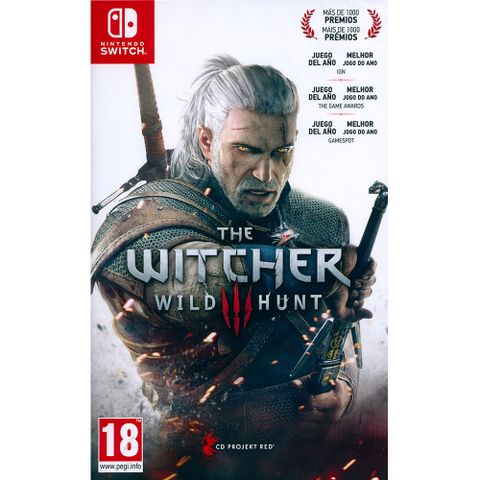 Nintendo 任天堂 NS Switch《巫師 3狂獵 Witcher 3 Wild Hunt》中英文歐版