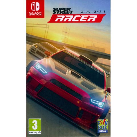 Nintendo 任天堂 NS Switch《超級街道賽 Super Street Racer》 中英文歐版