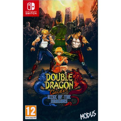 Nintendo 任天堂 NS Switch《 雙截龍外傳龍之崛起 Double Dragon GaidenRise Of The Dragons 》中英日文歐版