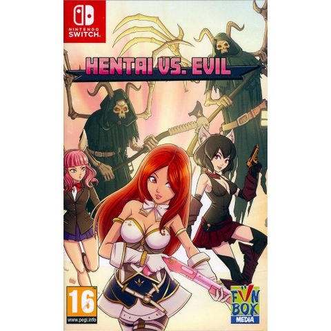 Nintendo 任天堂 NS Switch《 女孩 vs.惡魔 Hentai vs. Evil 》中英日文歐版