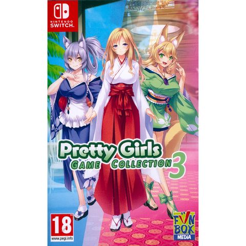 Nintendo 任天堂 NS Switch《 美少女遊戲合輯 3 Pretty Girls Game Collection III 》中英日文歐版