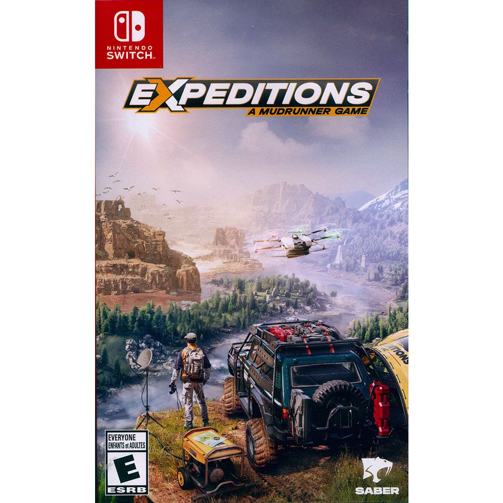 Nintendo 任天堂 NS Switch《 遠征 泥濘奔馳 Expeditions A MudRunner Game 》中英日文美版