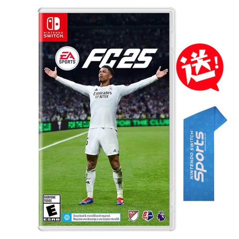 ea 美商藝電 NS Switch EA SPORTS FC25 世界足球運動 中文版