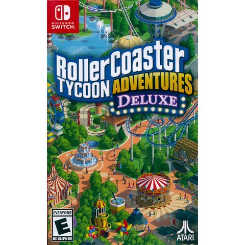 Nintendo 任天堂 NS Switch《模擬樂園：冒險 豪華版 RollerCoaster Tycoon Deluxe》英文美版