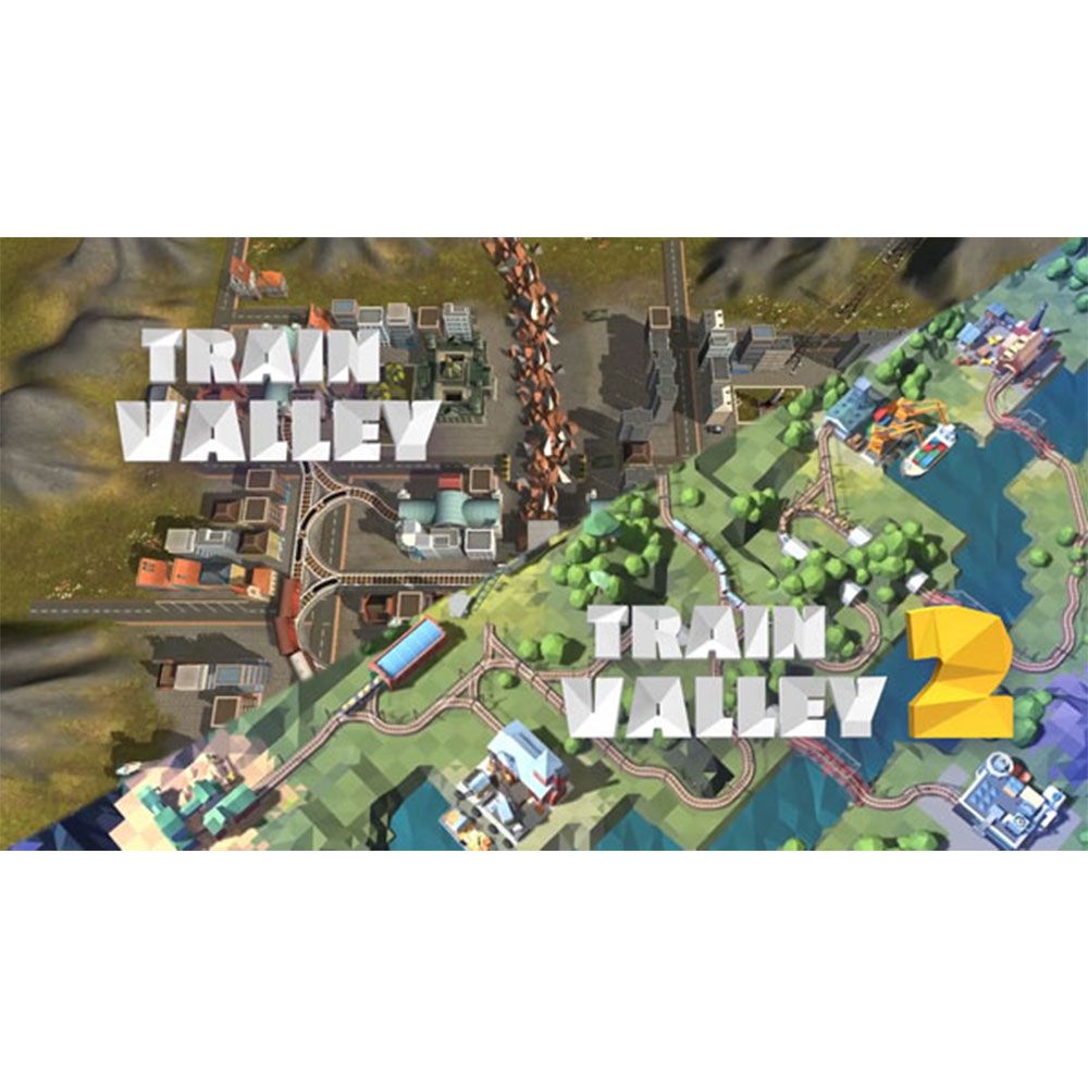 Nintendo 任天堂 NS Switch《火車谷 1+2 合輯 豪華版 Train Valley Collection Deluxe》中英日文歐版