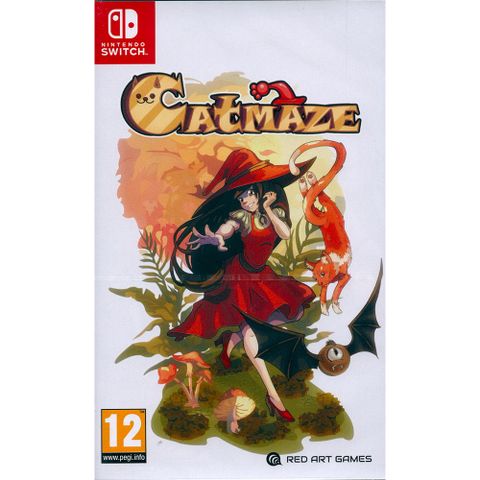 Nintendo 任天堂 NS Switch《貓迷宮 Catmaze》中英日文歐版