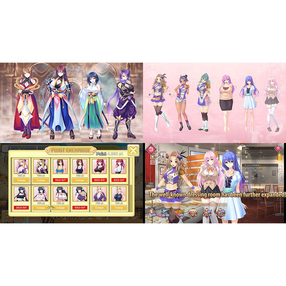 Nintendo 任天堂 NS Switch《美少女遊戲合輯 4 Pretty Girls Game Collection IV》中英日文歐版