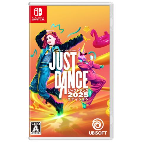 Nintendo 任天堂 Switch NS Just Dance 舞力全開 2025 盒裝序號版支援中文