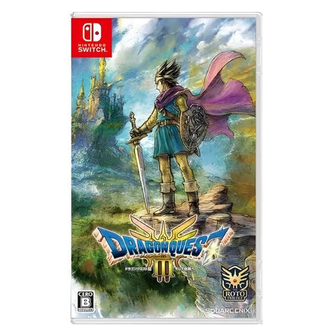 Nintendo 任天堂 Switch NS 勇者鬥惡龍III HD-2D Remake 國際版支援中文 DRAGON QUEST