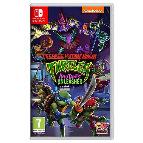 Nintendo 任天堂 Switch NS 忍者龜：變種人釋放 國際版支援中文 Teenage Mutant Ninja Turtles：Mutants Unleashed