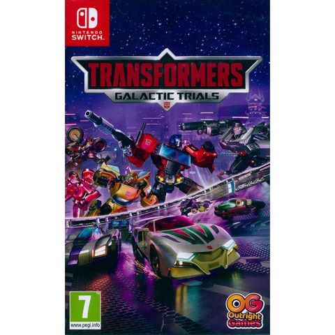 Nintendo 任天堂 NS Switch《變形金剛：銀河試煉 TRANSFORMERS: Galactic Trials》中英日文歐版