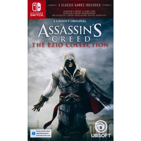 Nintendo 任天堂 NS Switch《 刺客教條 埃齊歐合輯 Assassins Creed The Ezio Collection》中英文亞版
