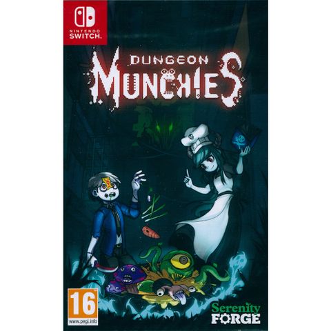 Nintendo 任天堂 NS Switch《餐癮地城 Dungeon Munchies》中英日文歐版