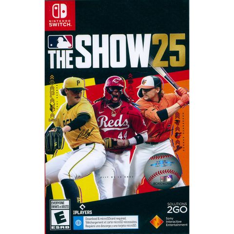 Nintendo 任天堂 NS Switch《美國職棒大聯盟 25 MLB The Show 25》英文美版