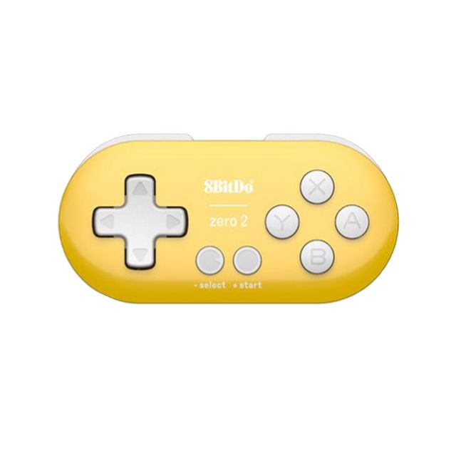 八位堂8BitDO Nintendo Switch ZERO 2 迷你便攜式藍芽手把黃色手機電腦