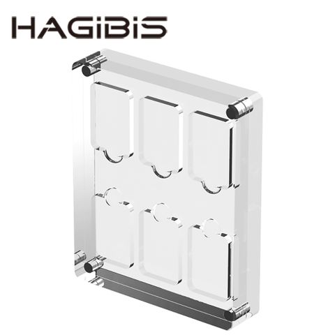HAGiBiS壓克力Switch遊戲卡片收納架6片裝SWCB01