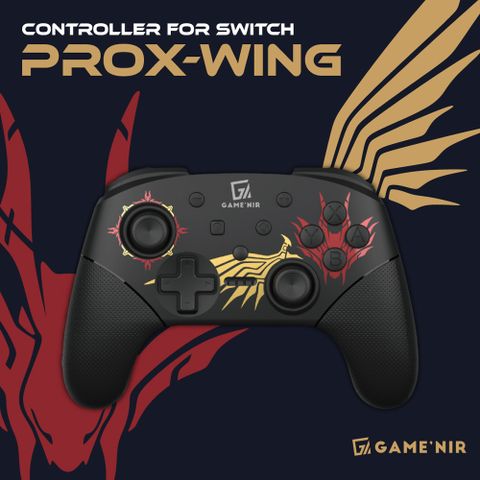 GAME'NIR 電玩酒吧 GAMENIR Switch ProX 六代龍翼版 無線手把