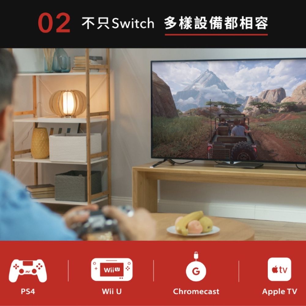 PhotoFast】4K Gamer+投影轉接器(Switch/台灣百萬募資/保固一年/畫質