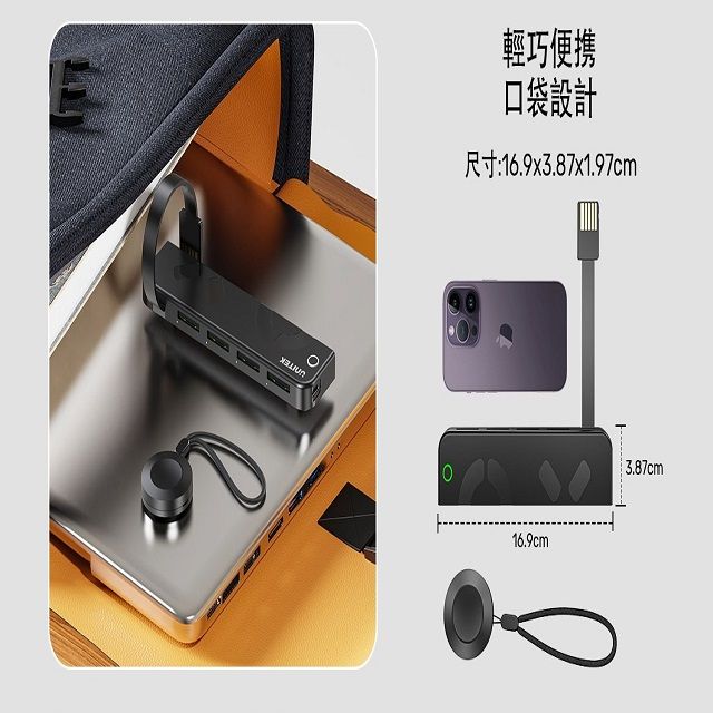 UNITEK 優越者 (G1002E)4合1Switch遊戲讀卡器連遙控器(代理商原廠貨/保固兩年)