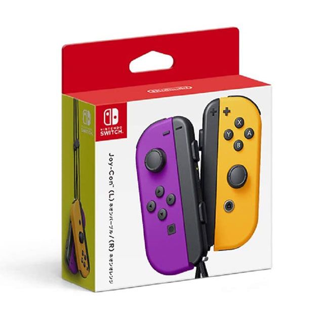 任天堂Nintendo Switch Joy-Con (紫/橘)原廠左右手把- PChome 24h購物