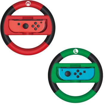 HORI Nintendo Switch 方向盤 (瑪利歐&amp;路易吉) 二入組