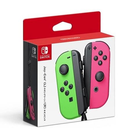任天堂Nintendo Switch Joy-Con (桃紅綠)原廠左右手把 台灣公司貨
