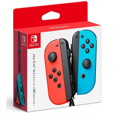 任天堂Nintendo Switch Joy-Con (紅藍色)原廠左右手把原廠左右手把 台灣公司貨+贈類比按鈕2入