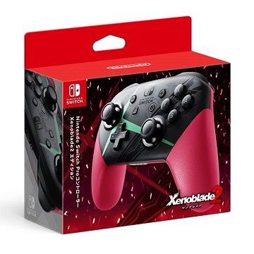 Nintendo Switch 原廠PRO 手把控制器異度神劍2配色- PChome 24h購物