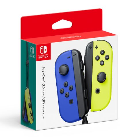 【Nintendo 任天堂】Switch Joy-Con 左右手控制器 藍色/電光黃 台灣公司貨