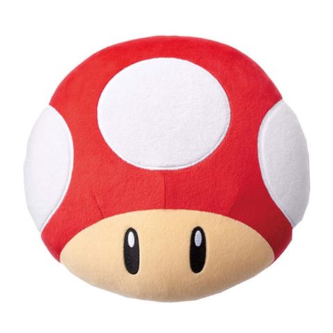Nintendo 任天堂 超級瑪利歐旅行系列兩用頸枕(超級蘑菇)