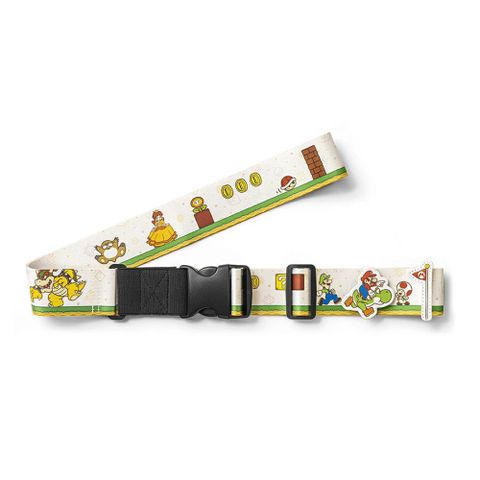 Nintendo 任天堂 超級瑪利歐行李箱束帶（瑪利歐系列角色）