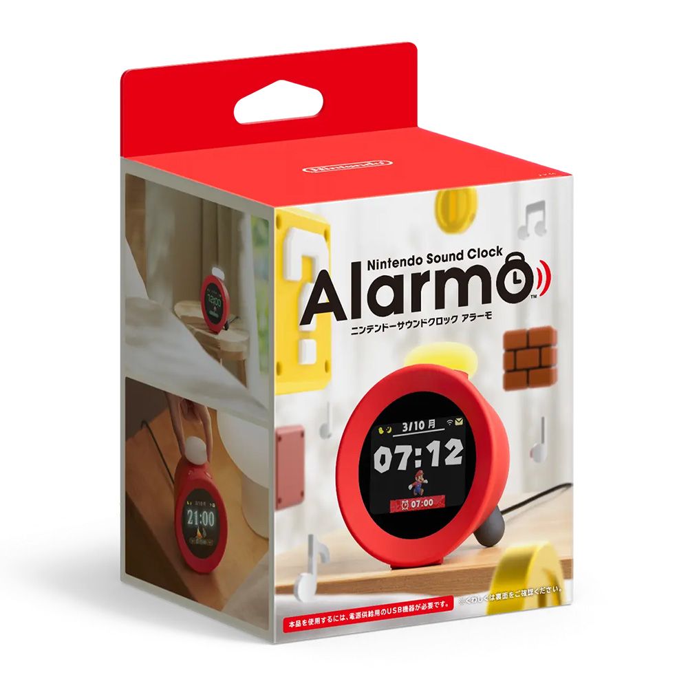 Nintendo 任天堂 Alarmo 任天堂互動式鬧鐘 + 精選遊戲超值組