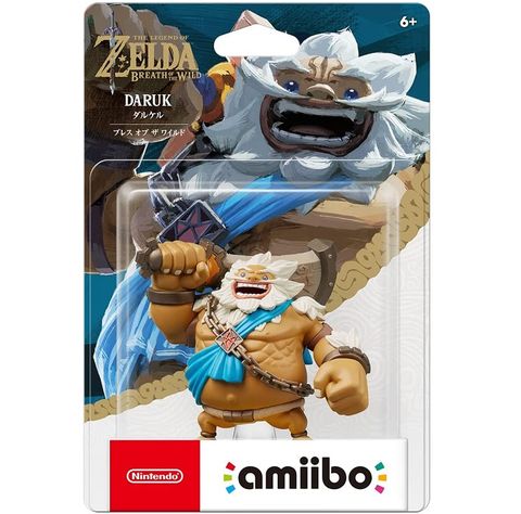 amiibo 薩爾達傳說荒野之息 四英傑 達魯凱爾