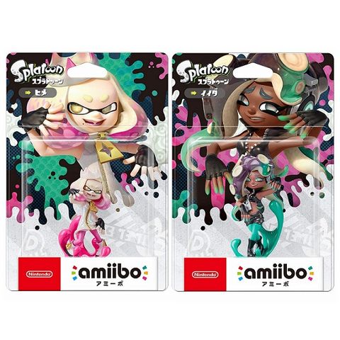 amiibo 小姬 & 飯田 (漆彈大作戰系列)