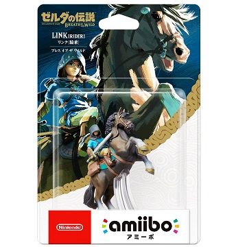 amiibo 荒野之息 林克 騎馬 薩爾達傳說系列