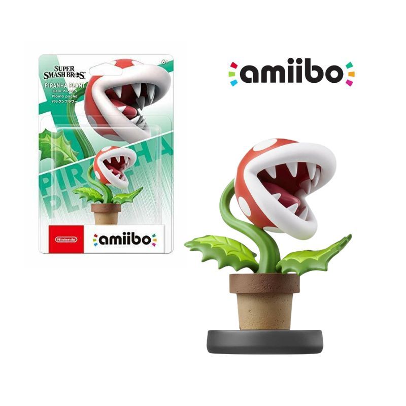 amiibo 任天堂 NFC 明星大亂鬥系列 食人花